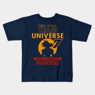 Japanese Anime Manga Superhero Warrior Fighters Team Kids T-Shirt